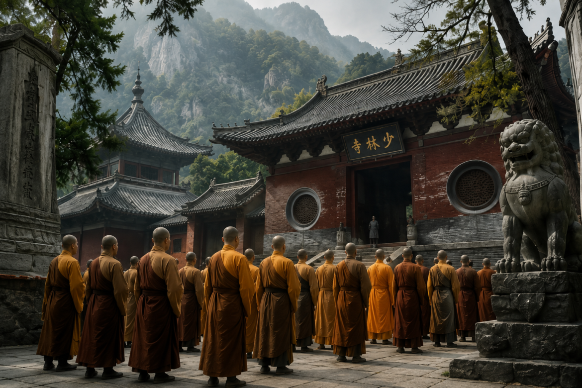 Buddhism Monks / Pennocle
