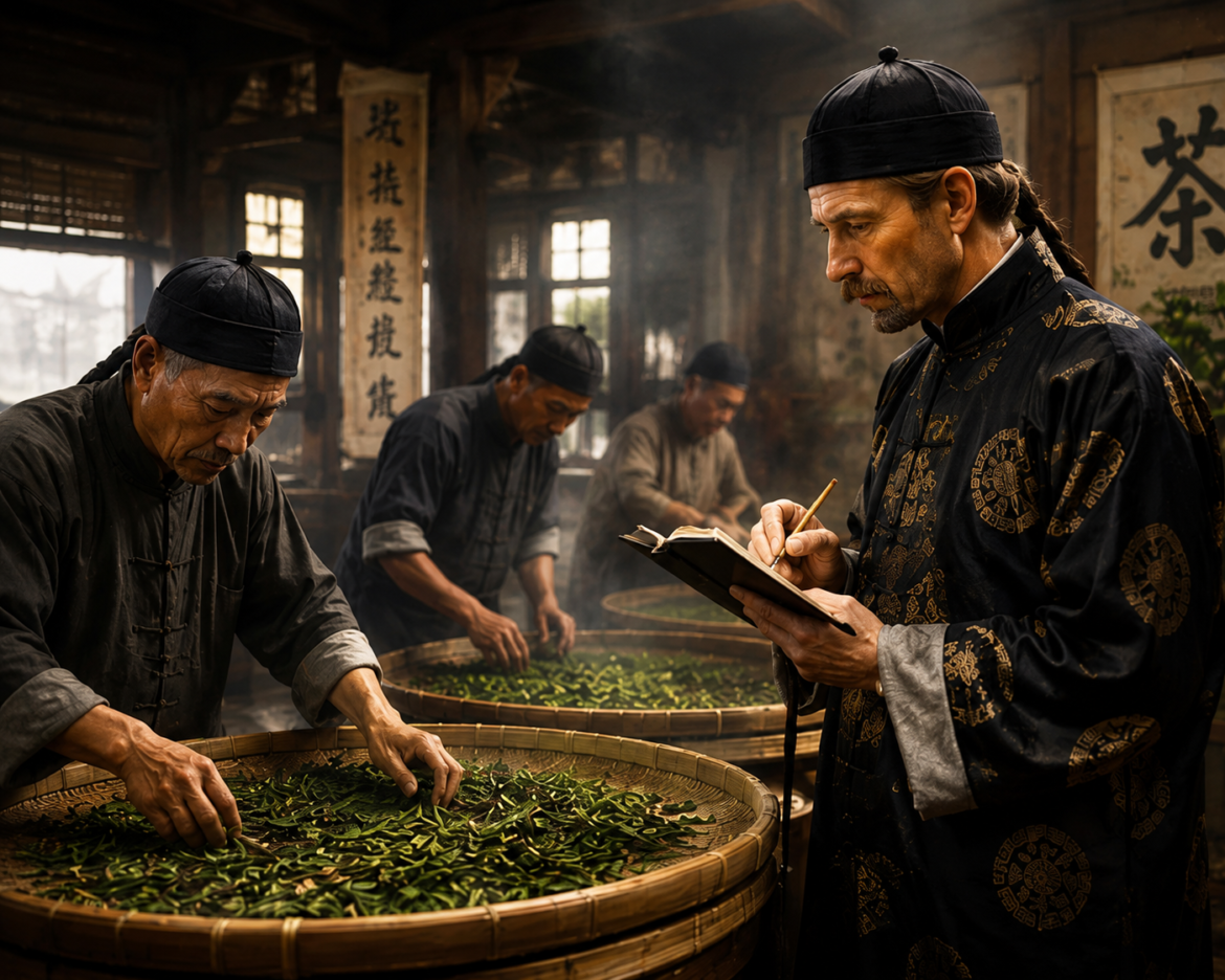 China tea secrets stolen / Pennocle