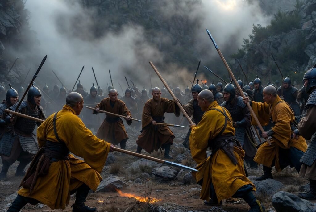 Buddhism  Warrior Monks / Pennocle